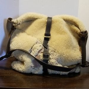 UGG Sheepskin Hobo Vintage Purse